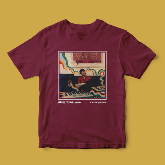 Radiosoul Album T-shirt (Burgundy)