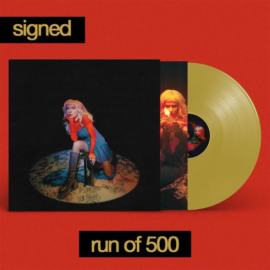LIMITED EDITION 12" GOLD VINYL WITH PRINTED INNER