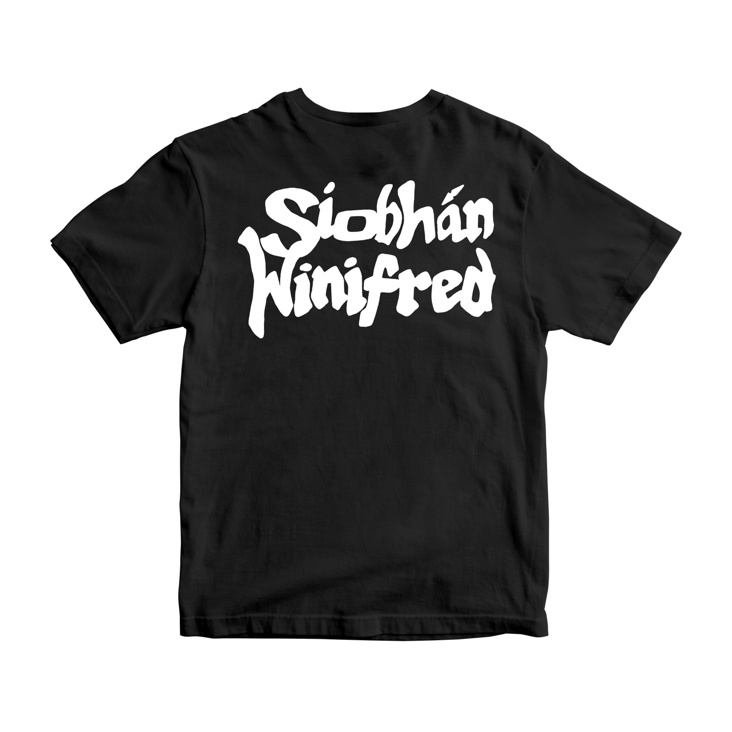 Lungs lyric Tee with logo back print - hand drawn design by Siobhán