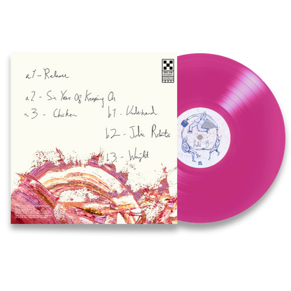 Grace, Flair and Distance EP 12" Transparent Magenta Vinyl