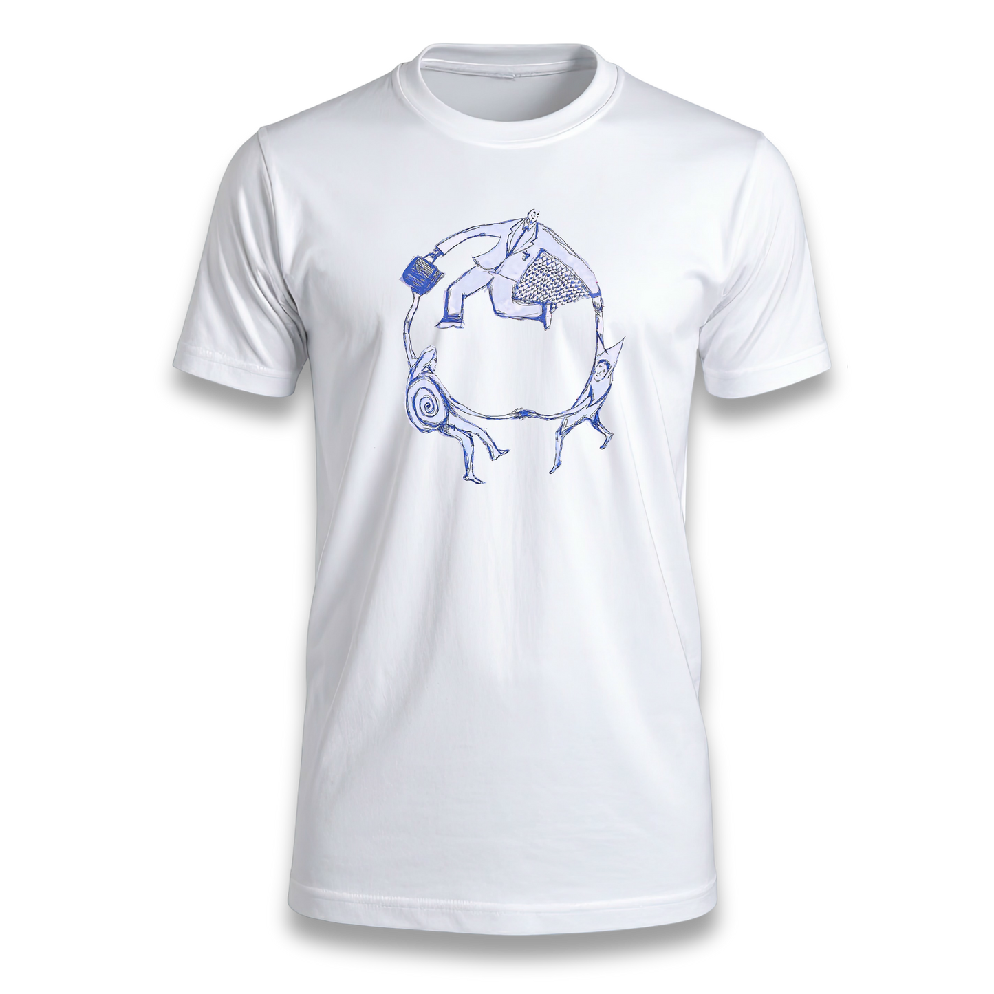 Grace, Flair and Distance White Tee
