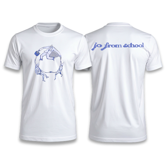 Grace, Flair and Distance White Tee